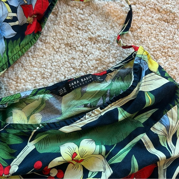 Zara Tops Zara Floral Top Poshmark